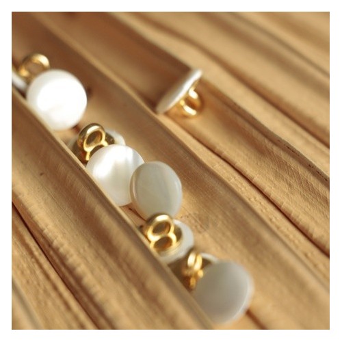 bouton janis rond blanc bouton janis rond blanc
