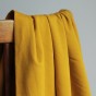 jersey french terry bio moutarde