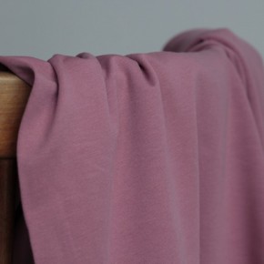 molleton fin bio vieux rose