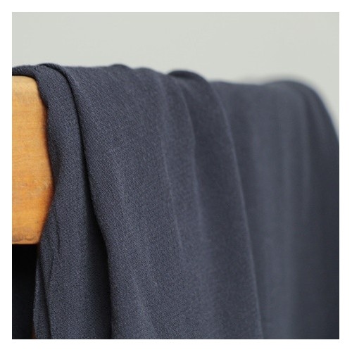 tissu crêpe de viscose marine tissu crêpe de viscose marine