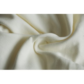 tissu sweat bio blanc cassé