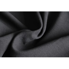 tissu sweat bio noir