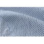 seersucker rayures marine et blanc