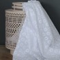 tissu broderie anglaise blanche