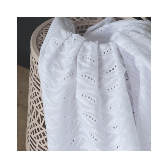 broderie anglaise blanche alexine