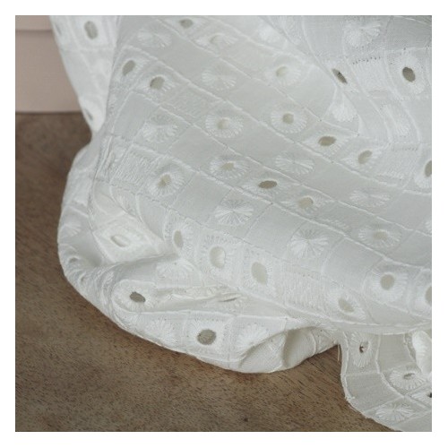 broderie anglaise colette écrue broderie anglaise colette écrue
