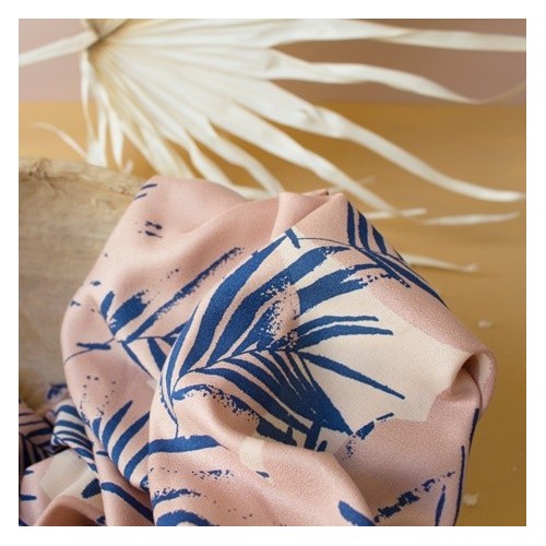 crêpe viscose canopy cobalt crêpe viscose canopy cobalt