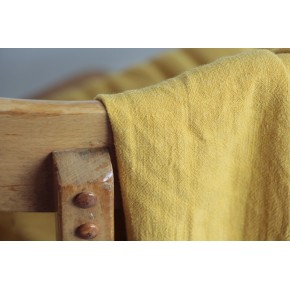 lin et viscose jaune