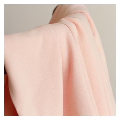molleton bio rose pêche