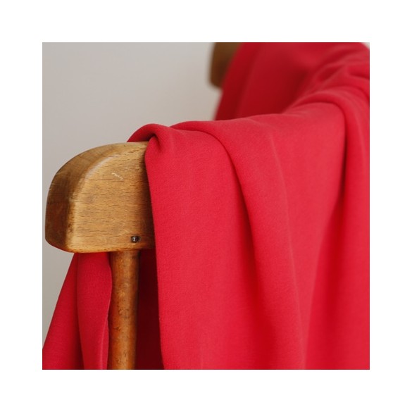molleton bio rouge