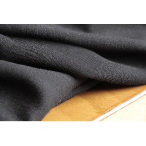 tissu viscose stretch noire