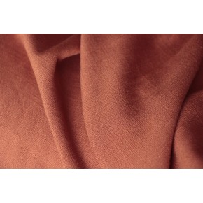 tissu viscose stretch brique