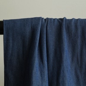 chambray viscose bleu brut