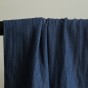 chambray viscose bleu brut