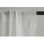tissu brodé fleurs