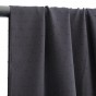 tissu viscose plumetis noir