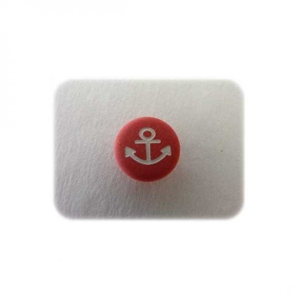 Ancre bateau rouge