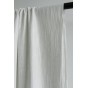 double gaze de coton rayures lurex