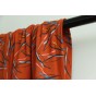tissu sweat imprimé rouille