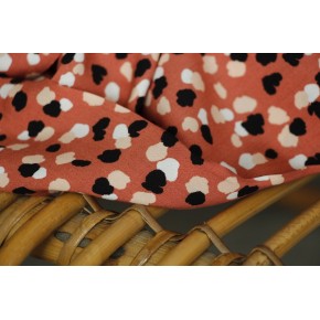 tissu viscose pois