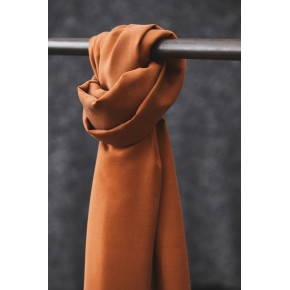 smooth drape twill rust - meetmilk