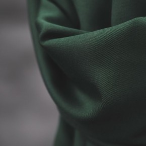smooth drape twill deep green - meetmilk