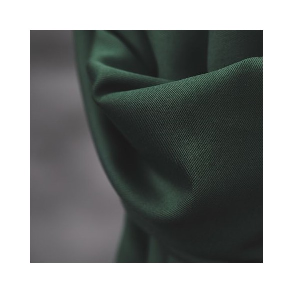 smooth drape twill deep green - meetmilk