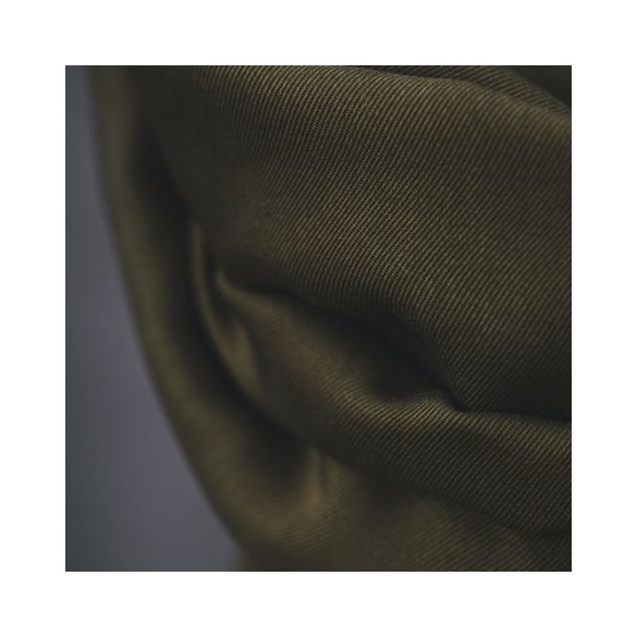 smooth drape twill khaki - meetmilk