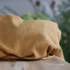 organic leaf jacquard dry mustard - mind the maker