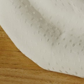 viscose plumetis blanc