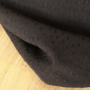 tissu viscose plumetis noir