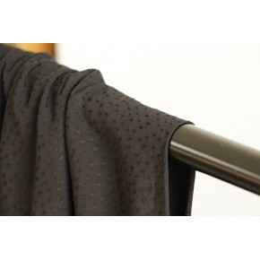 viscose plumetis noire