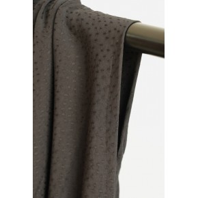 viscose jacquard plumetis pois noir