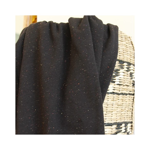 sweat moucheté black