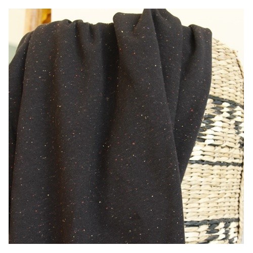 sweat moucheté black
