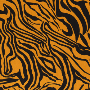 tencel zèbre jaune ocre