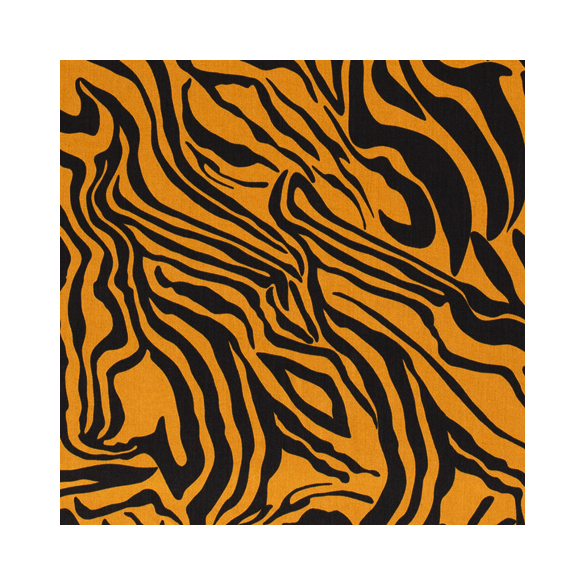 tencel zèbre jaune ocre