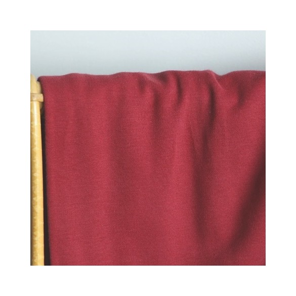 molleton bio bordeaux