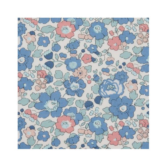 TISSU LIBERTY BETSY 2019 B - sweet blue