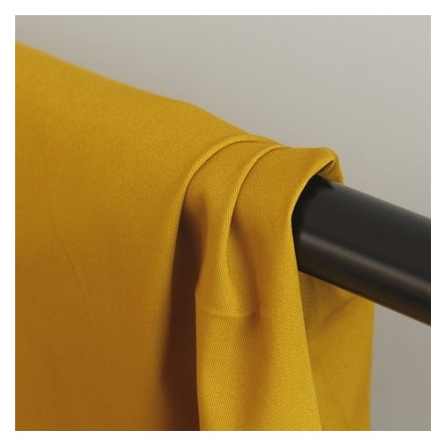 gabardine de coton jaune moutarde gabardine de coton jaune moutarde