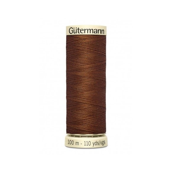 fil gutermann fauve, 100% polyester