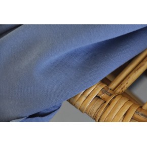 french terry bio bleu