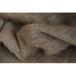 lainage beige chiné en laine/mohair et alpaga