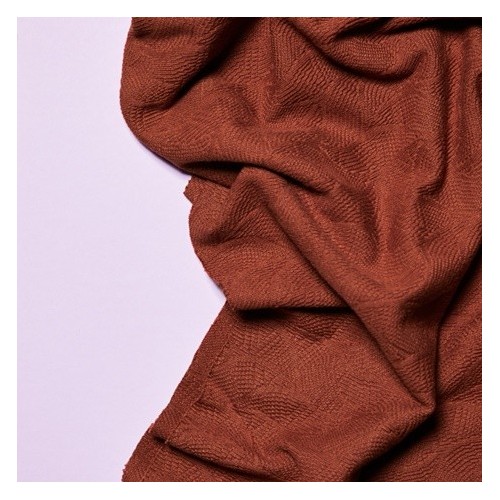 organic leaf jacquard sienna - mind the maker organic leaf jacquard sienna - mind the maker