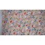 tissu viscose rifle paper co - strawberry fields