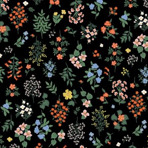 strawberry fields hawthorne black - rifle paper co