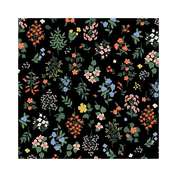 strawberry fields hawthorne black - rifle paper co