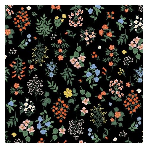 strawberry fields hawthorne black - rifle paper co strawberry fields hawthorne black - rifle paper co