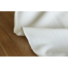 maille polo - blanc cassé