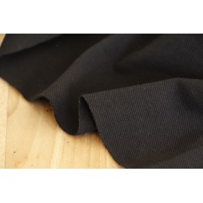 jersey polo piqué noir